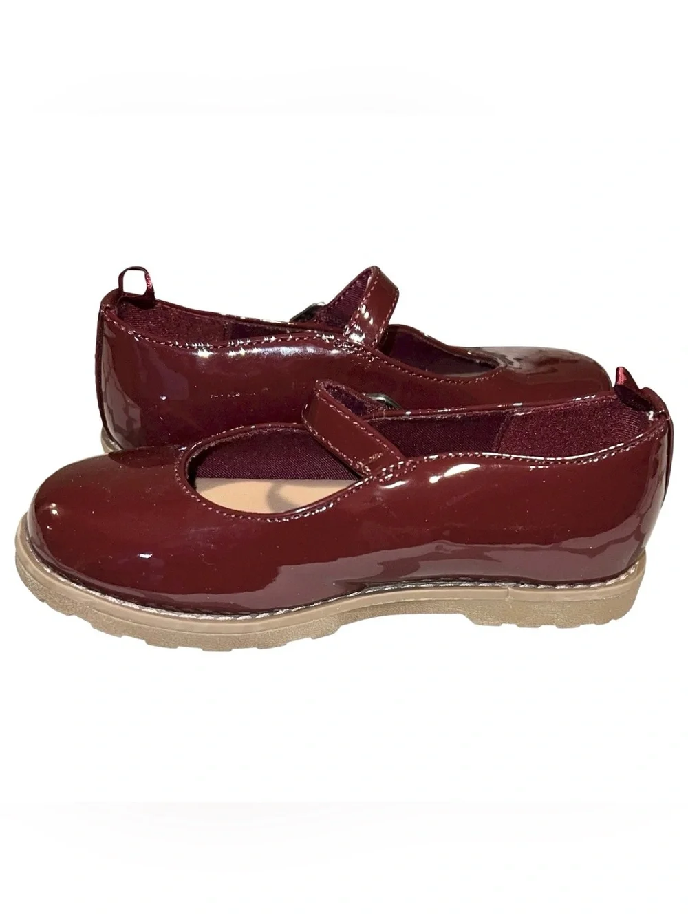Old Navy Dress Shoes Girls Size 11 Burgundy